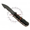 Rebel Wolf Guthook Skinner Hunters Damascus Forged Bowie Knife